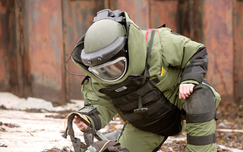 Bomb Suit for High Risk Disposal Operations