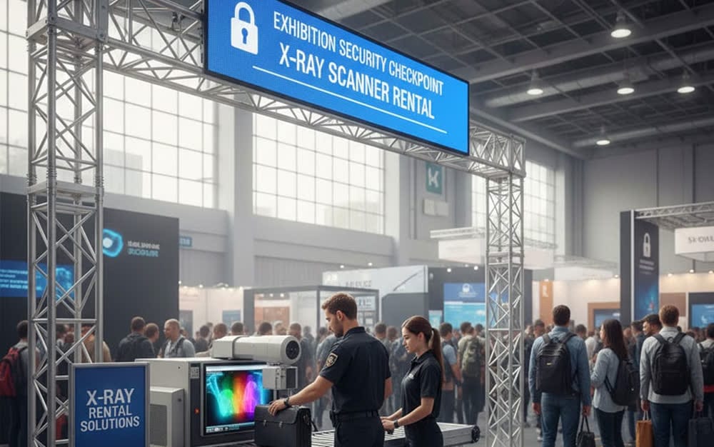 X Ray Scanner Rental for Exhibitions