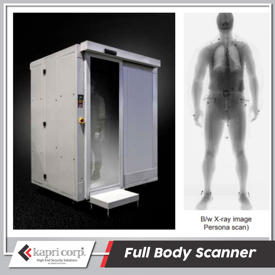 Full Body Scanner – Installation – Supplier – Importer - Kapri Corp