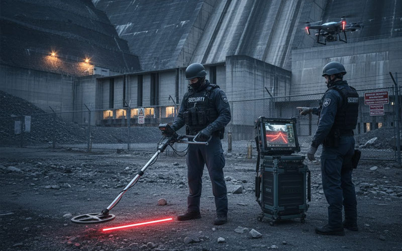 Deep Search Metal Detector for Infrastructure Security