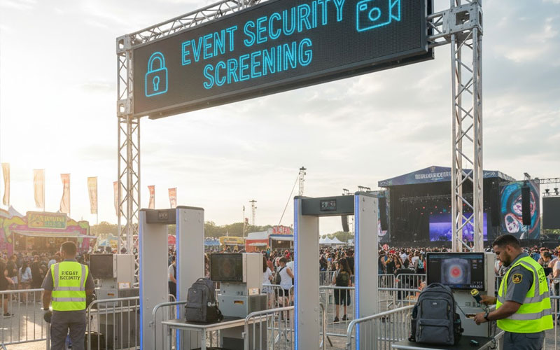 Portable Security Screening Systems for Events