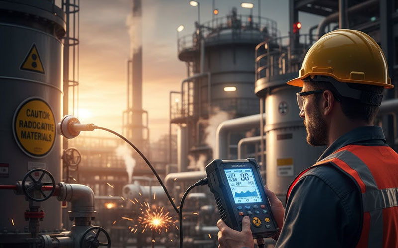 Radiation Survey Meter for Industrial Monitoring