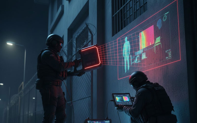 Through Wall Radar for Sensitive Facilities